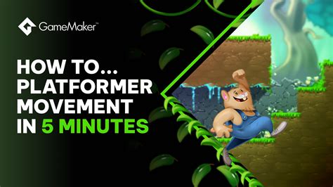 How To Make Platformer Movement In GameMaker.